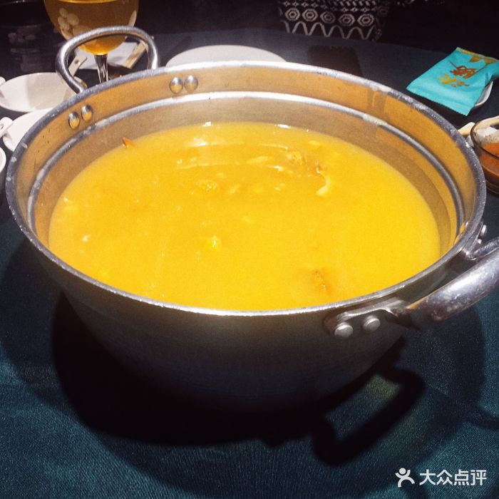 香港柒胜海鲜火锅酒家足火黄油鸡煲花胶翅汤锅图片 - 第1477张