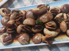 酱爆香螺-崂山小吃部