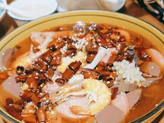 -东来菜馆•手抓海鲜家常菜•海鲜锅贴(鸽子窝店)