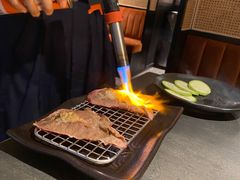 火炙和牛寿司-铭牛烧肉·和牛海鲜自助(高新月牙湖店)