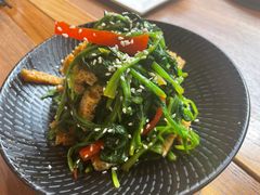 菠菜拌面筋-贯贯吉·清真餐厅(浙江中路店)