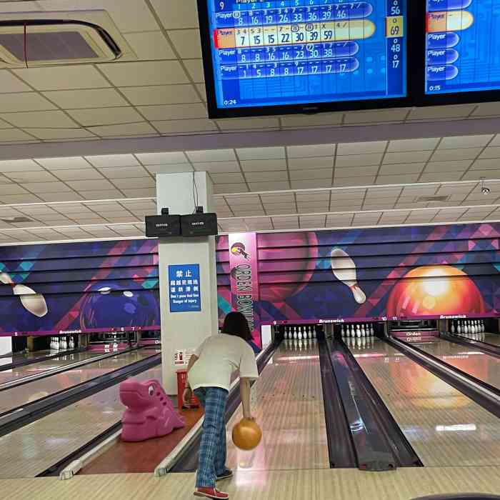 欧登保龄球馆-"现在上海保龄球馆好像越来越少了,这家的地.