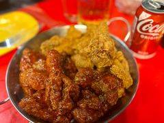 双拼炸鸡半半-BHC炸鸡(明洞总店)