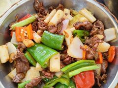 莲藕带炒鸡杂-红旗山庄(圭峰山店)