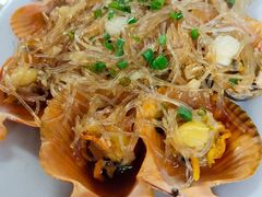 蒸扇贝-蚝乡农庄(铁涌赤岸店)