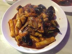 海鲜炒年糕-首尔大排档