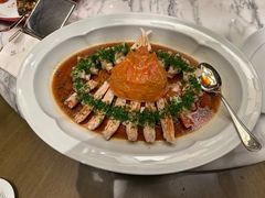 陈皮肉碎蒸秋叶蟹-悦轩中餐厅·高空江景·杭州柏悦酒店