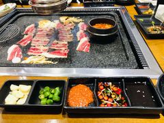 自助取餐区-韩阳王石板烤肉