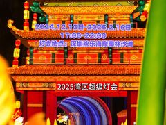 -欢乐海岸椰林沙滩-2025湾区超级灯会