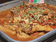 麻辣诱惑味烤鱼-渔港烤鱼(中百广场店)