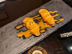 三文鱼火焰寿司-天狗山料理(省体店)
