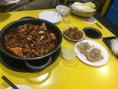 -老红桥炸灌肠牛肚锅烧烤(定福庄店)