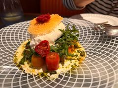 自制布拉塔奶酪-丘吉尔餐厅(澳门伦敦人店)