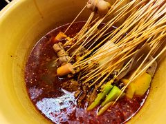 -拈签一笑黄牛肉辣卤串串