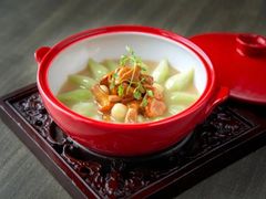 鸡油菌萱莲佛手瓜-悦轩中餐厅·高空江景·杭州柏悦酒店