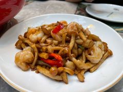 XO酱爆白玉菇虾仁-大树餐厅(红旗街万达店)