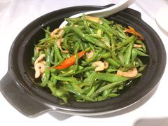 砂锅扁豆炒肉丝-峨嵋酒家(德内店)