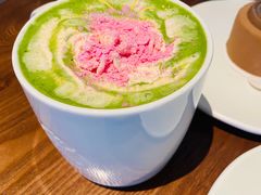爱恋桃红抹茶拿铁-星巴克(青浦宝龙店)