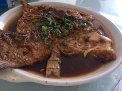 红烧划水-天乐农家鱼头王(天目湖店)