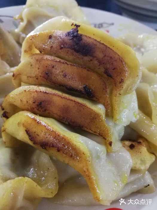 回回锅贴(小河沿店)菜油煎锅贴图片
