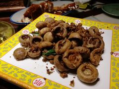 宅门干煸口蘑-那家小馆•北京菜•烤鸭(中关村店)