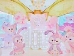 -11 Baby百日宴生日气球创意布置