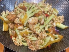 干锅花菜-又一福烤鸭·北京菜(东四店)