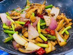 干锅鱿鱼-扬州菜在上海(场北广场店)