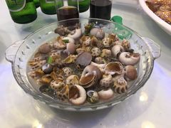 舟山盐水螺拼-渔中舟海鲜大排档(普陀沈家门店)