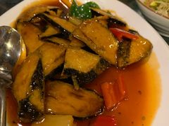 糖醋素鱼片-松峰素食