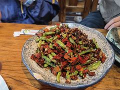 干煸豆角-呱呱叫民俗风味主题餐厅(沣峪口店)