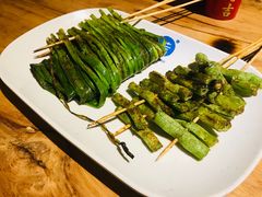 -路边摊小炉子烧烤