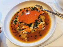 葱油蒸红膏蟹-玫瑰厅上海菜(兴国路店)