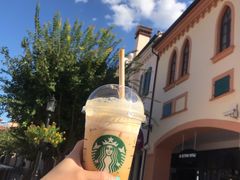 南瓜丝绒拿铁（大杯）-星巴克(天津佛罗伦萨小镇店)