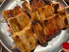 烤五花肉串葱-角吉