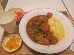 炸鸡块咖喱蛋包饭-池奈·咖喱蛋包饭(熙地港店)