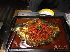-探鱼·鲜青椒爽麻烤鱼(广州花都来又来店)