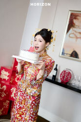 -桃子造型婚纱礼服(凤起广场店)