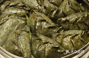 Shiitake and Hemp Leaf Dumplings
