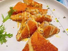 芝士鳕鱼烙-大铁勺新津菜(东丽阳光新业广场店)