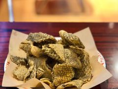 炸鱼皮-沙胆彪炭炉牛杂煲(成都玉林店)