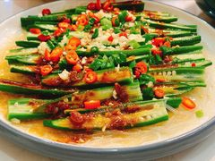 白灼秋葵-小郭私房菜·海肠捞饭店(学士街店)