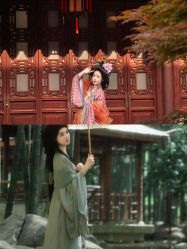 -苏州窝边小草摄影·汉服妆造跟拍(拙政园店)