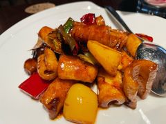 酱油湿鲜鱿鱼-潮舍(环球金融中心店)