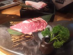 和牛雪花上脑肉-黑牛黑猪烤肉专门店(万象城店)