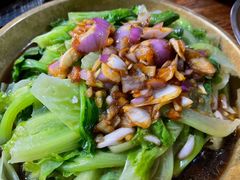 红葱头淋生菜-桃姐农庄老字号(从化温泉店)