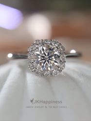 -JKHappiness培育钻石钻戒婚戒定制(天河国贸店)