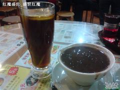 冻柠茶+红豆沙-多多茶餐厅(松风路店)