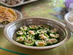 蒜蓉蒸絲瓜-桃园美食(水库路店)