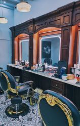 -595barbershop美式油头